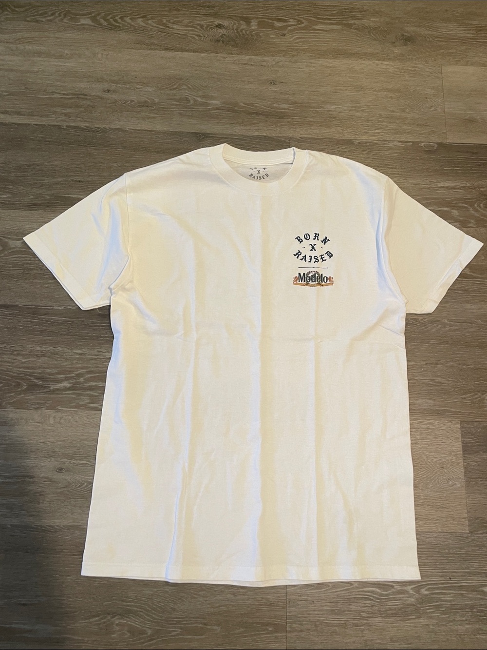 BORN X RAISED White Collaboration with Modelo Beer